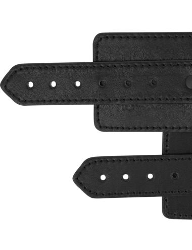 INTENSE - FETISH VEGAN LEATHER HANDCUFFS