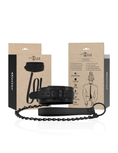 INTENSE - FETISH VEGAN LEATHER COLLAR