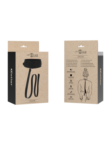 INTENSE - FETISH VEGAN LEATHER COLLAR