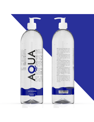 AQUA QUALITY - WATER BASED LUBRICANT 1000 ML