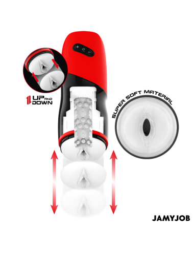 JAMYJOB - XPEED AUTOMATIC VAGINA MASTURBATOR 5 SUCTION MODES