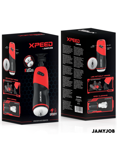 JAMYJOB - XPEED AUTOMATIC VAGINA MASTURBATOR 5 SUCTION MODES