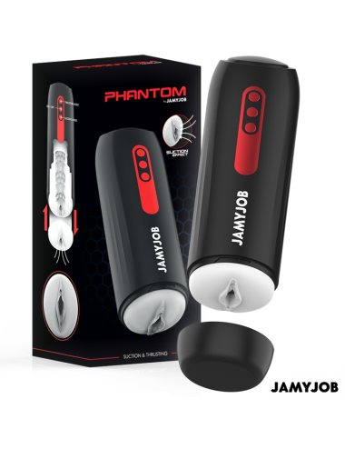 JAMYJOB - PHANTOM AUTOMATIC VAGINA MASTURBATOR 5 SUCTION AND THRUST MODES