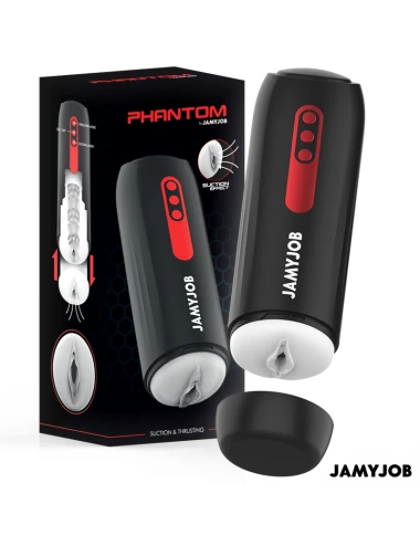 JAMYJOB - PHANTOM AUTOMATIC VAGINA MASTURBATOR 5 SUCTION AND THRUST MODES