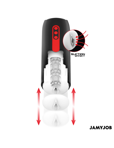 JAMYJOB - PHANTOM AUTOMATIC VAGINA MASTURBATOR 5 SUCTION AND THRUST MODES