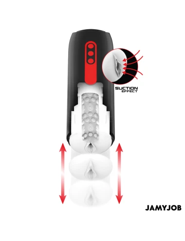 JAMYJOB - PHANTOM AUTOMATIC VAGINA MASTURBATOR 5 SUCTION AND THRUST MODES
