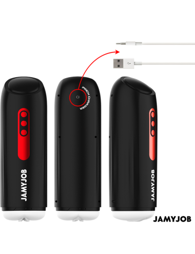 JAMYJOB - PHANTOM AUTOMATIC VAGINA MASTURBATOR 5 SUCTION AND THRUST MODES