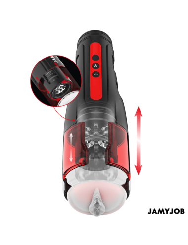 JAMYJOB - STORM AUTOMATIC VAGINA MASTURBATOR 10 SUCTION AND THRUST MODES