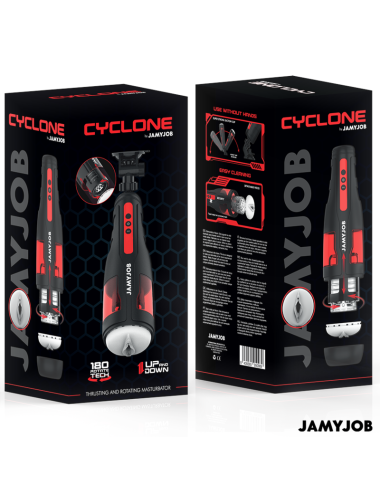 JAMYJOB - STORM AUTOMATIC VAGINA MASTURBATOR 10 SUCTION AND THRUST MODES