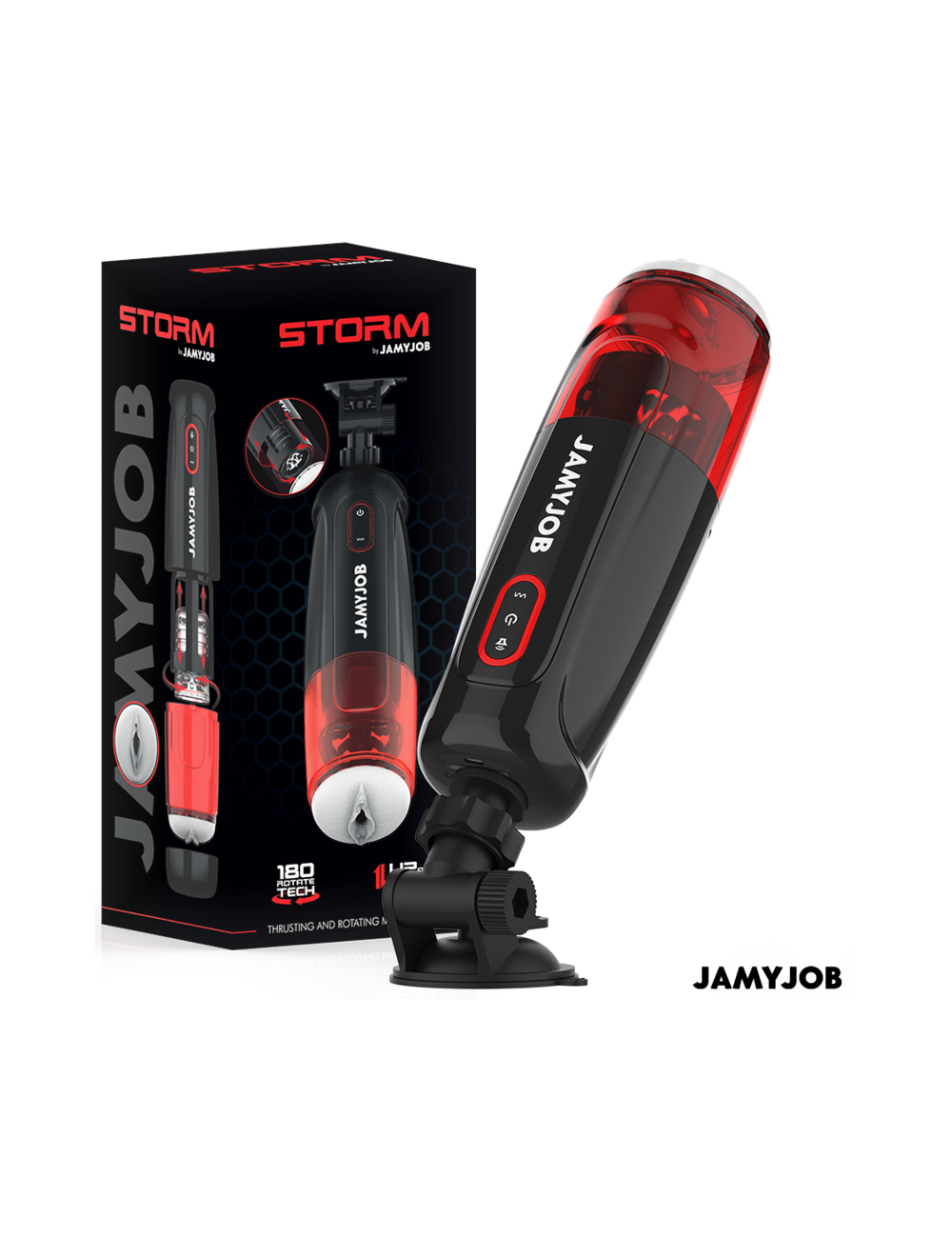 JAMYJOB - CYCLONE AUTOMATIC VAGINA MASTURBATOR 10 SUCTION AND THRUST MODES JAMYJOB - CYCLONE AUTOMATIC VAGINA MASTURBATOR 10 SUCTION AND THRUST MODES
