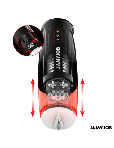 JAMYJOB - CYCLONE AUTOMATIC VAGINA MASTURBATOR 10 SUCTION AND THRUST MODES