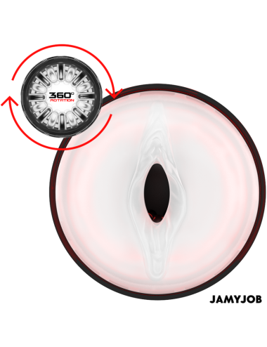 JAMYJOB - CYCLONE AUTOMATIC VAGINA MASTURBATOR 10 SUCTION AND THRUST MODES