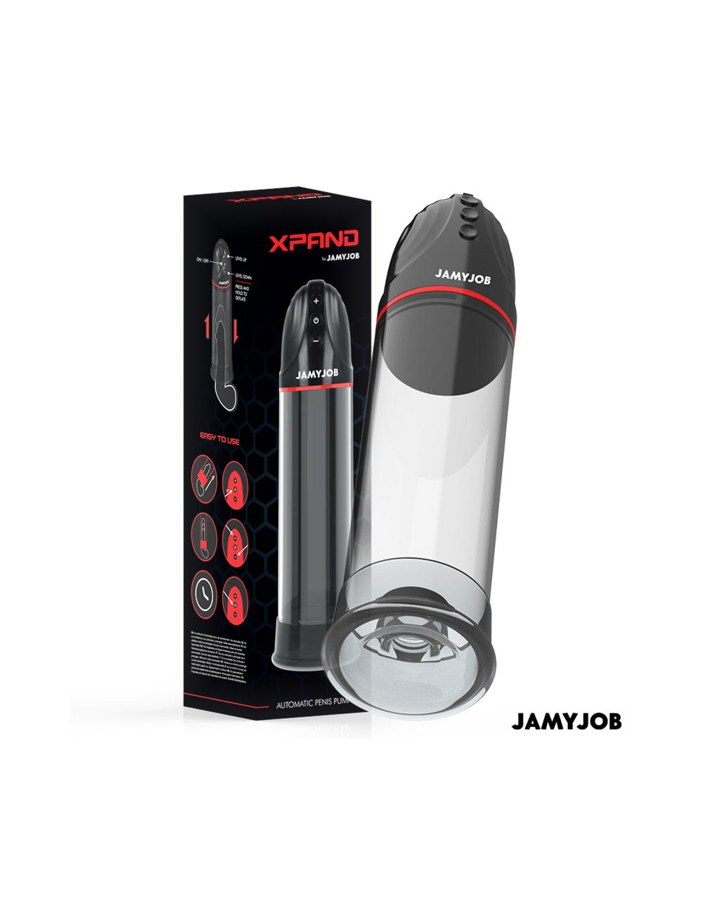 JAMYJOB - XPAND AUTOMATIC PUMP 3 SUCTION LEVELS GREY