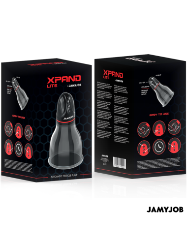 JAMYJOB - XPAND LITE AUTOMATIC TESTIC PUMP 3 SUCTION LEVELS GREY