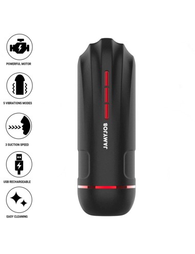 JAMYJOB - MEGABITE AUTOMATIC MOUTH MASTURBATOR 5 SUCTION AND VIBRATION MODES