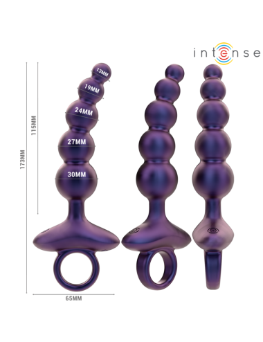 INTENSE - TITO VIBRATING ANAL PLUG MODEL 3 REMOTE CONTROL