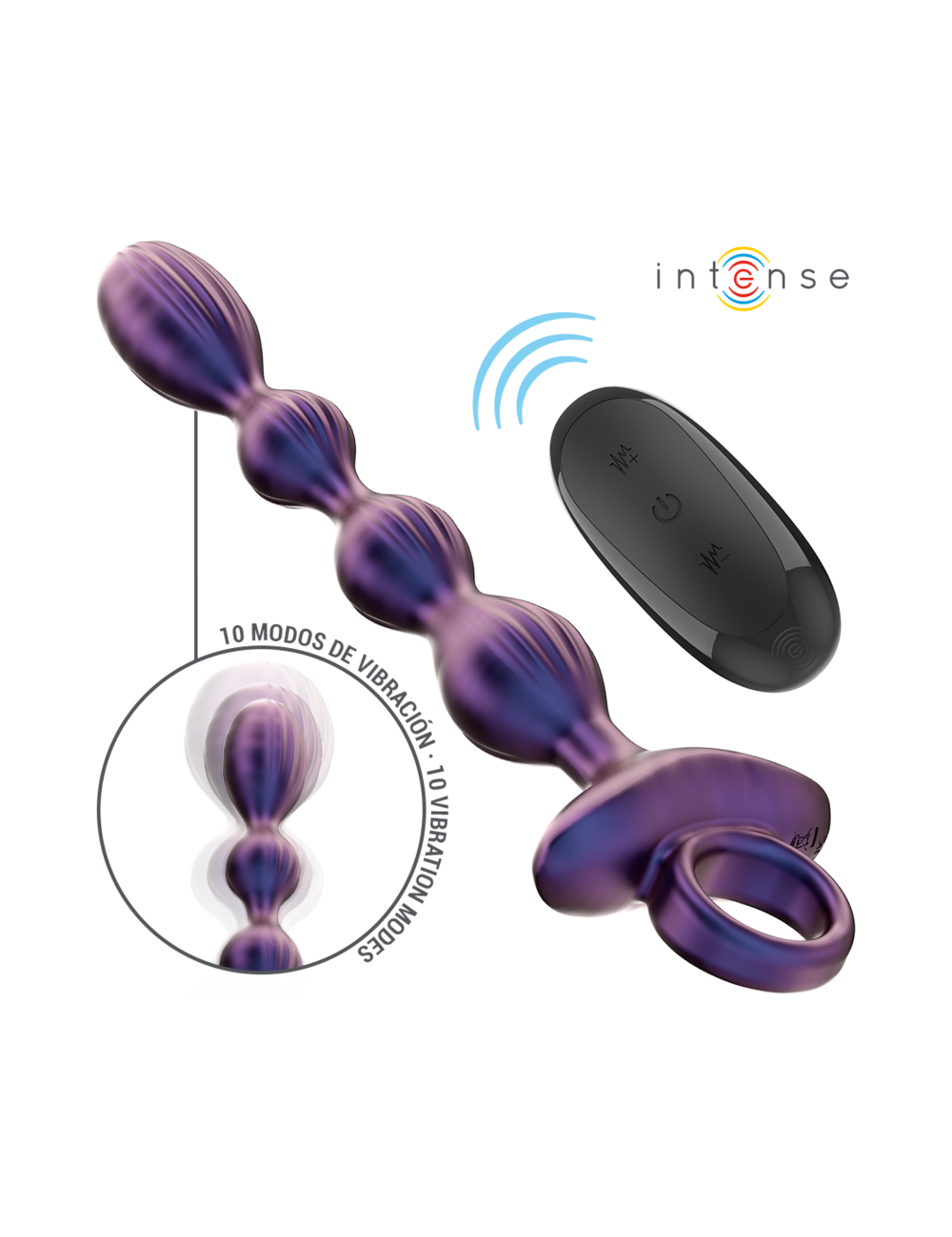 INTENSE - JACKIE VIBRATING ANAL PLUG MODEL 1 REMOTE CONTROL INTENSE - JACKIE VIBRATING ANAL PLUG MODEL 1 REMOTE CONTROL
