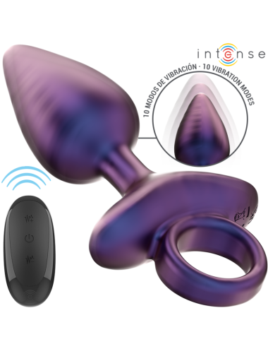 INTENSE - MICHAEL VIBRATING ANAL PLUG MODEL 2 REMOTE CONTROL