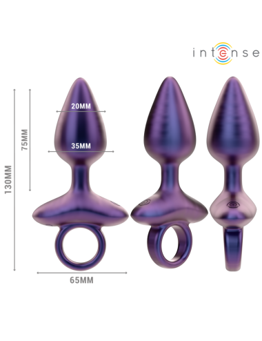 INTENSE - MICHAEL VIBRATING ANAL PLUG MODEL 2 REMOTE CONTROL