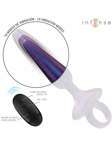 INTENSE - MARLON VIBRATING ANAL PLUG MODEL 4 REMOTE CONTROL