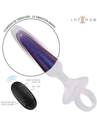 INTENSE - MARLON VIBRATING ANAL PLUG MODEL 4 REMOTE CONTROL