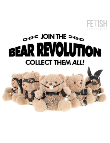 FETISH SUBMISSIVE - FOZZIE TEDDY BEAR BDSM MODEL 3