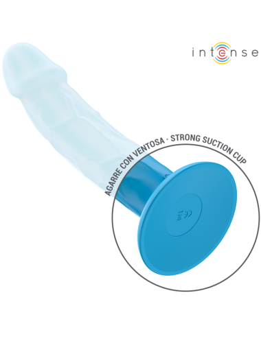 INTENSE - PHOEBE REALISTIC VIBRATOR 10 VIBRATIONS BLUE REMOTE CONTROL