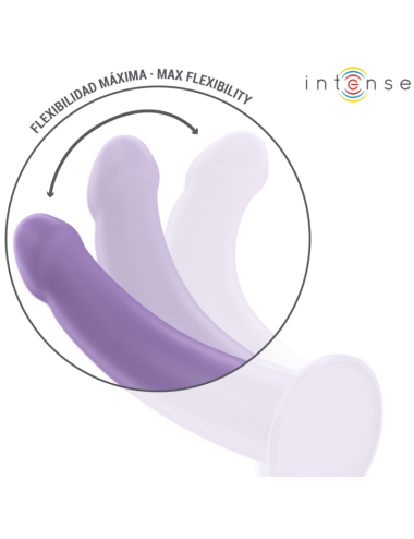 INTENSE - EDDIE VIBRATOR 17.5 CM 10 VIBRATIONS PURPLE REMOTE CONTROL