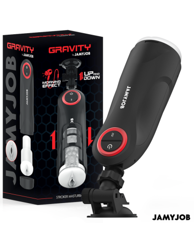 JAMYJOB - GRAVITY AUTOMATIC VAGINA MASTURBATOR 5 SUCTION MODES