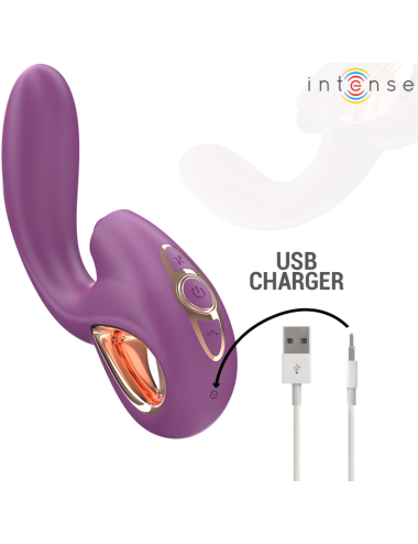 INTENSE - LALI MULTIFUNCTION G-SPOT VIBRATOR TAPPING & THRUST & VIBRATION PURPLE