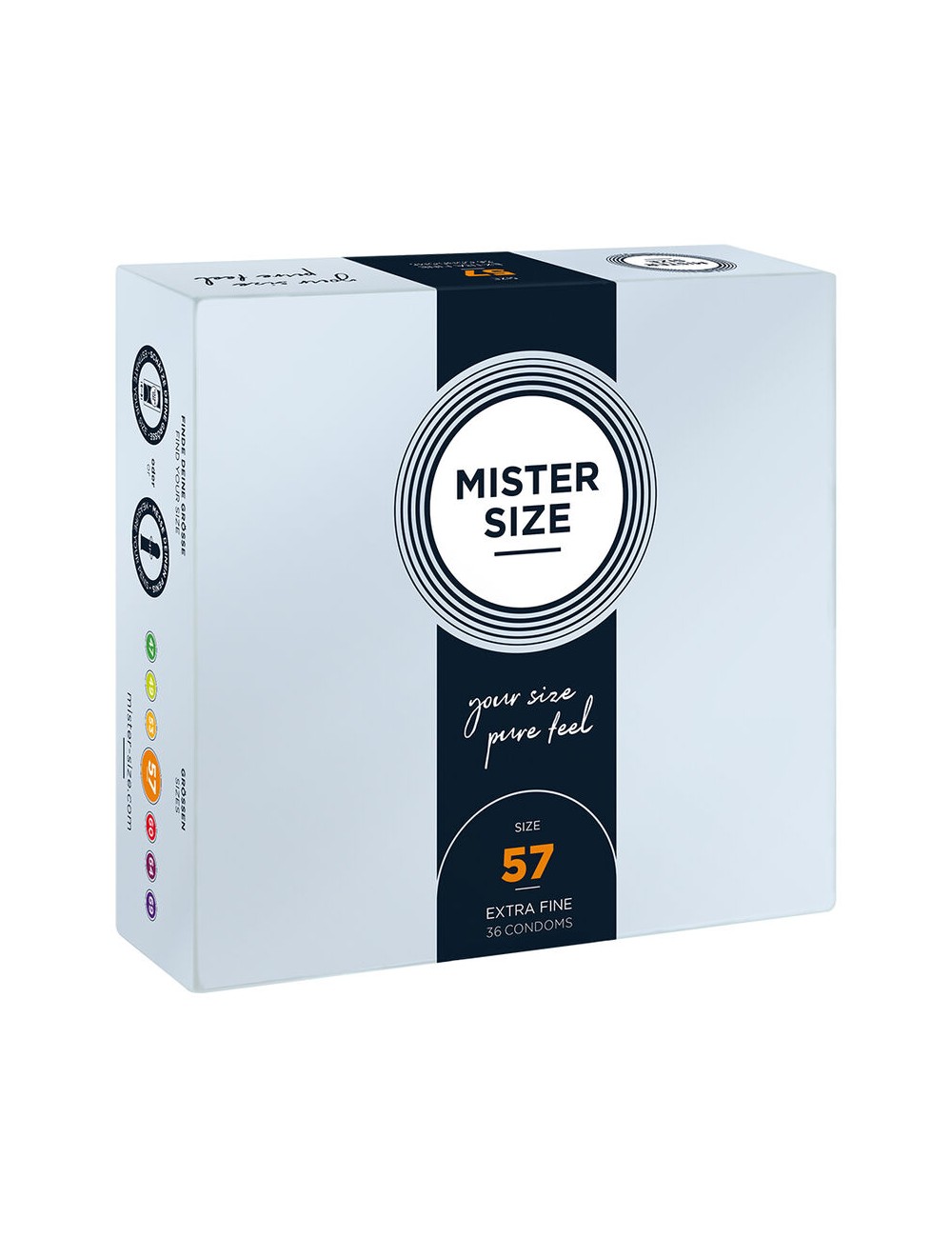 MISTER SIZE - CONDOM SIZE L 57 MM (36 UNITS) MISTER SIZE - CONDOM SIZE L 57 MM (36 UNITS)