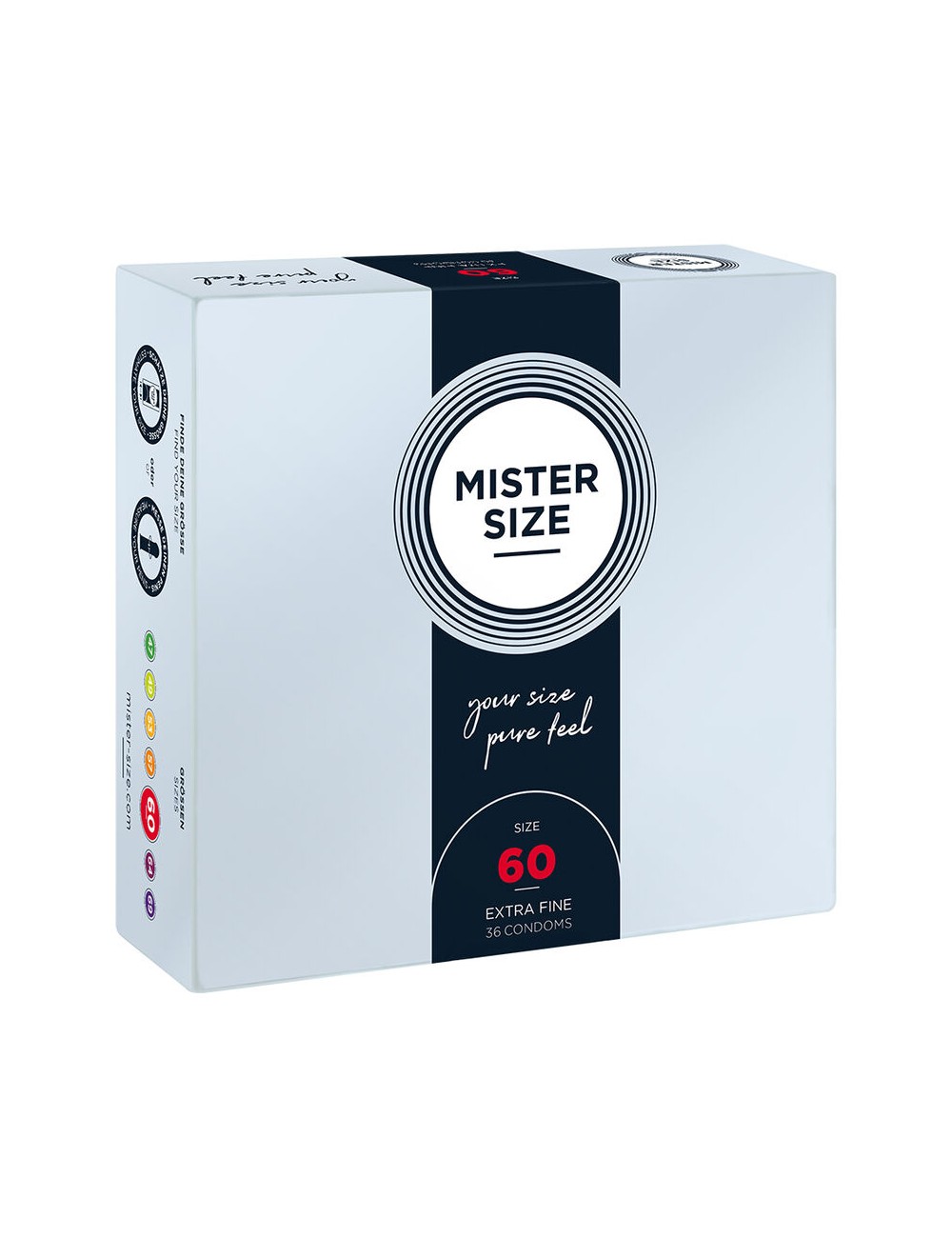 MISTER SIZE - CONDOM SIZE XL 60 MM (36 UNITS) MISTER SIZE - CONDOM SIZE XL 60 MM (36 UNITS)