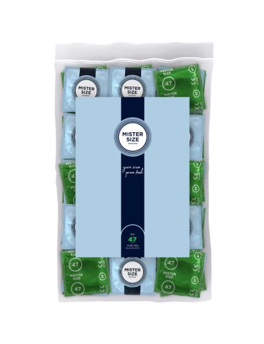 MISTER SIZE - CONDOM SIZE XS 47 MM (100 UNITS)