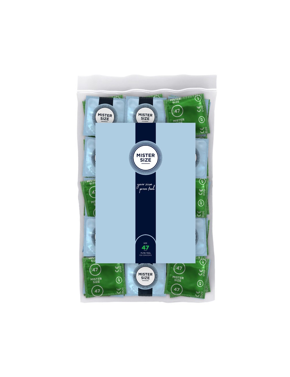 MISTER SIZE - CONDOM SIZE XS 47 MM (100 UNITS) MISTER SIZE - CONDOM SIZE XS 47 MM (100 UNITS)
