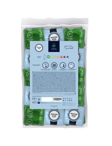 MISTER SIZE - CONDOM SIZE XS 47 MM (100 UNITS)