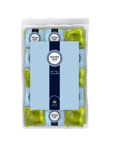 MISTER SIZE - CONDOM SIZE S 49 MM (100 UNITS)
