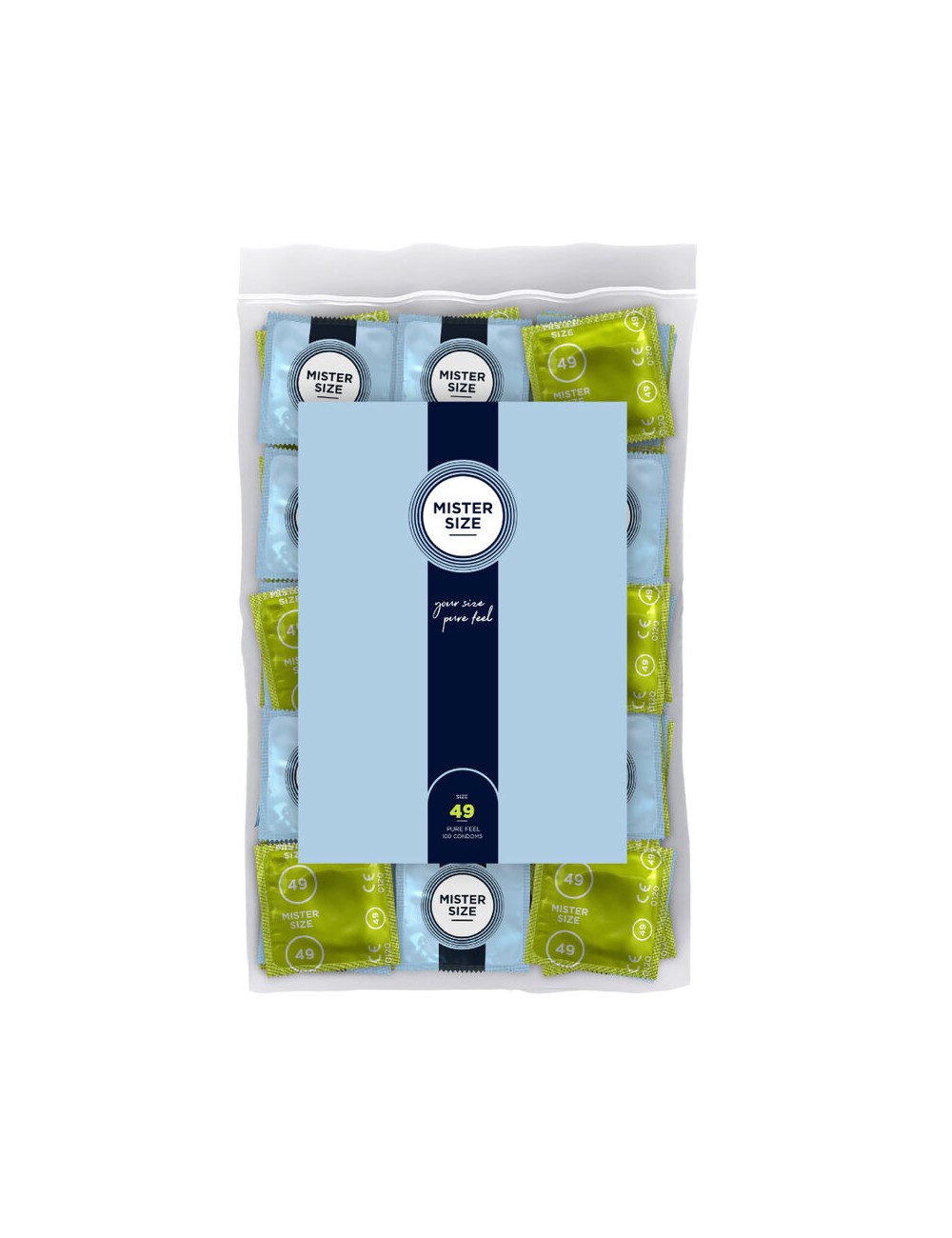 MISTER SIZE - CONDOM SIZE S 49 MM (100 UNITS) MISTER SIZE - CONDOM SIZE S 49 MM (100 UNITS)