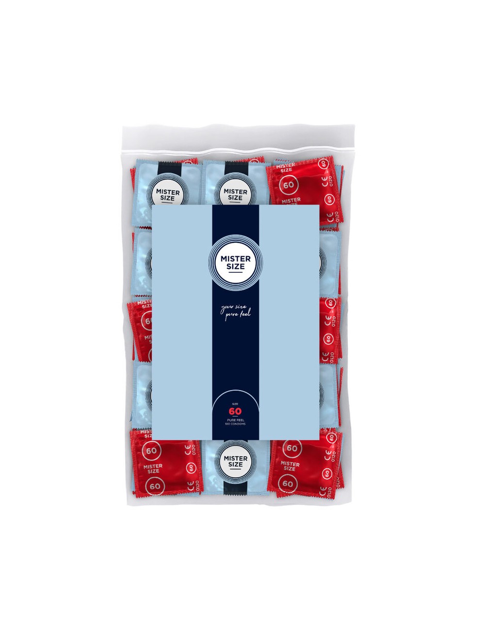 MISTER SIZE - CONDOM SIZE XL 60 MM (100 UNITS) MISTER SIZE - CONDOM SIZE XL 60 MM (100 UNITS)