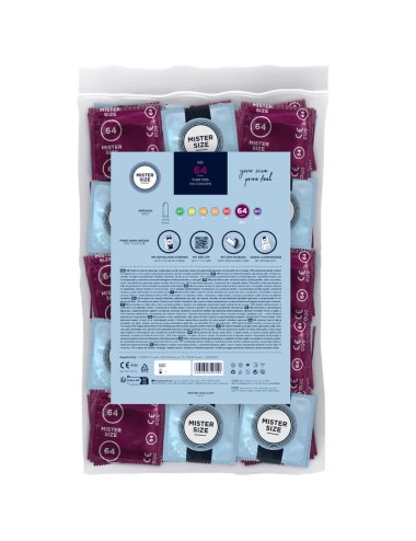 MISTER SIZE - CONDOMS SIZE XXL 64 MM (100 UNITS)