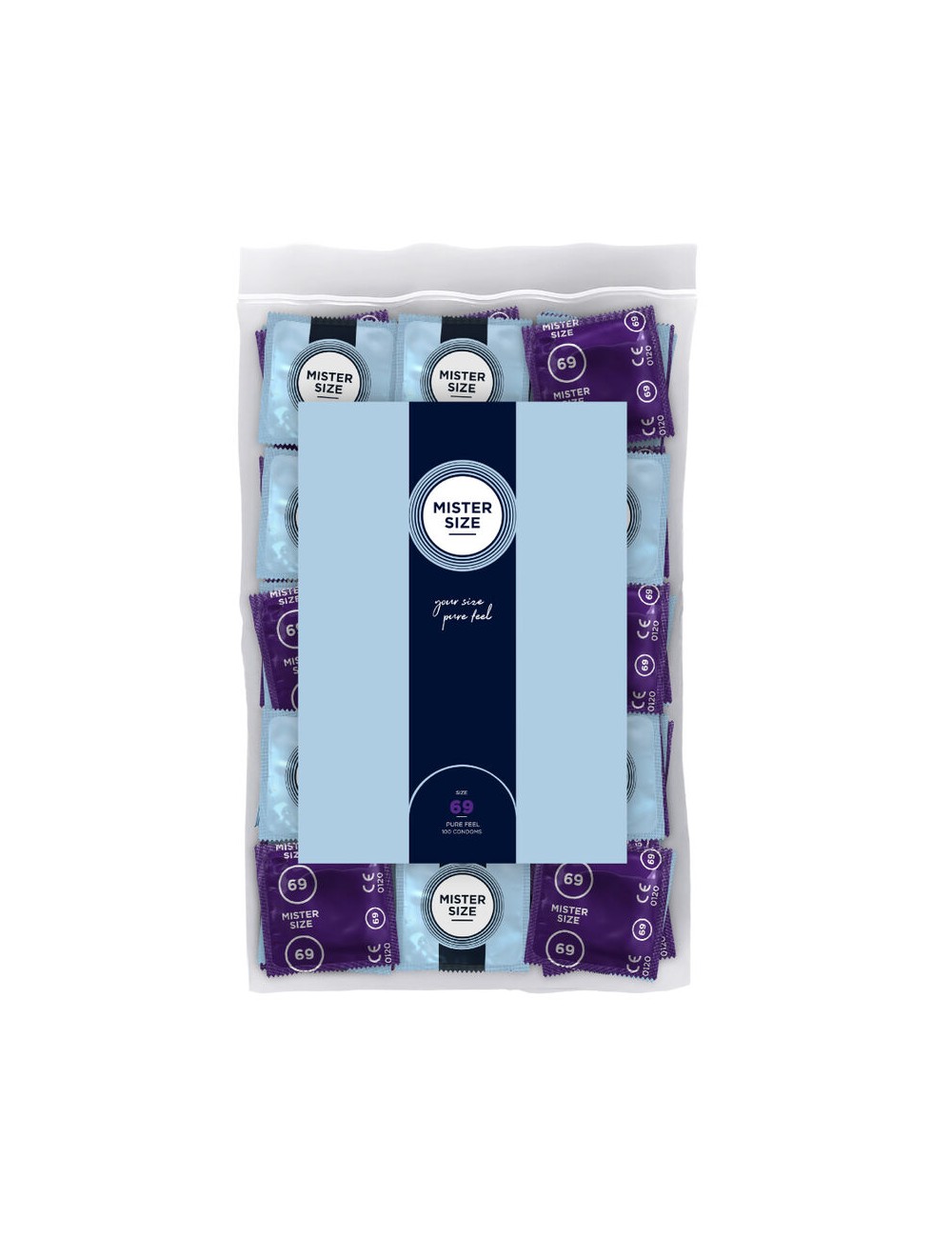 MISTER SIZE - CONDOMS SIZE XXXL 69 MM (100 UNITS) MISTER SIZE - CONDOMS SIZE XXXL 69 MM (100 UNITS)