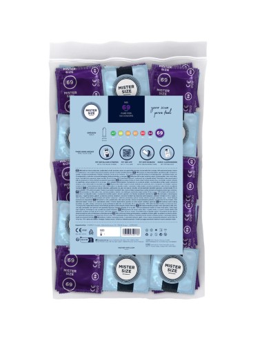 MISTER SIZE - CONDOMS SIZE XXXL 69 MM (100 UNITS)