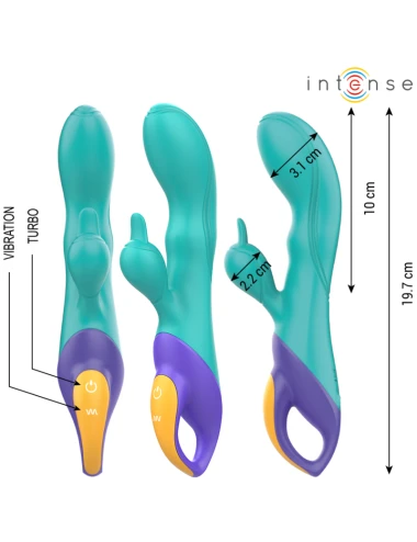 INTENSE - FRED RABBIT VIBRATOR BLUE