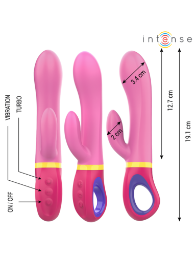 INTENSE - DAPHNE RABBIT VIBRATOR PINK
