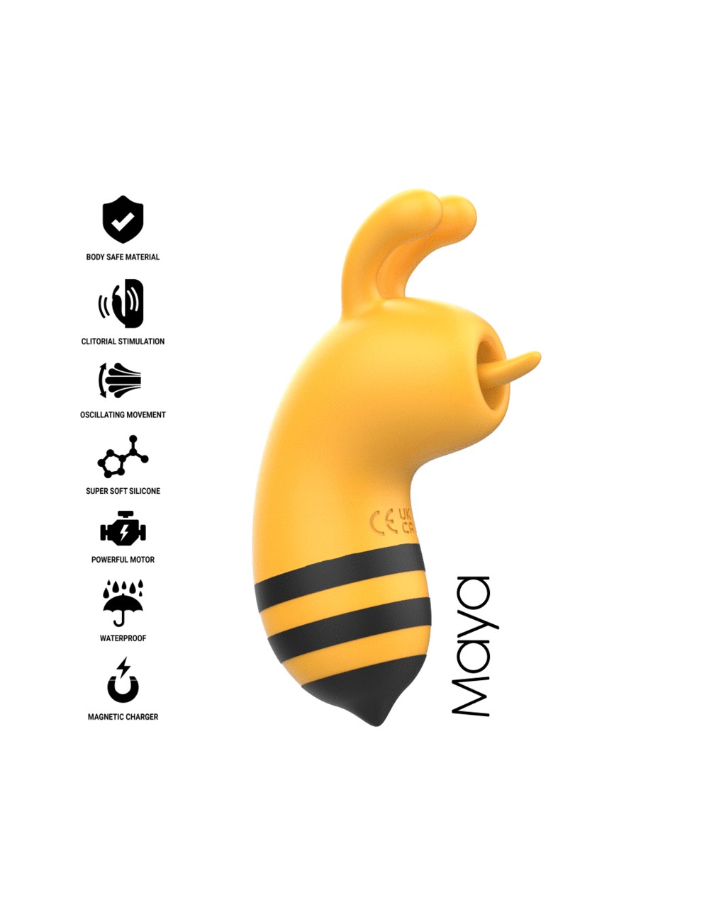 INTENSE - MAYA STIMULATOR BEE YELLOW/BLACK