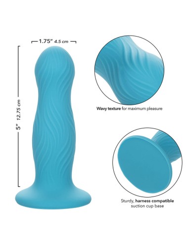 CALEXOTICS - WAVE RIDER SWELL ANAL PLUG BLUE