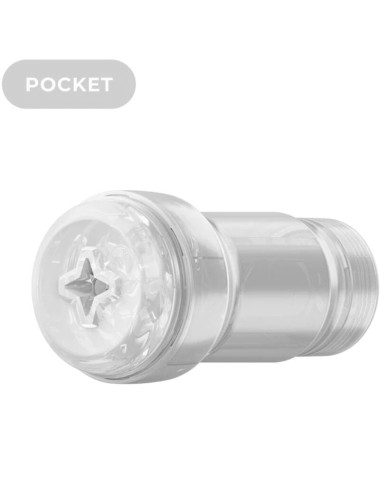 KIIROO - FEEL POCKET STROKER CRYSTAL BY KIIROO TRANSPARENT