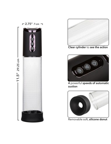 CALEXOTICS - PEAK SUCTION PUMP 4 SPEEDS BLACK