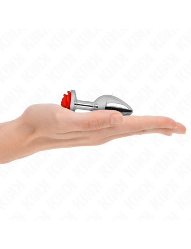 KINK - PLUG ANAL ROSE RED SIZE S