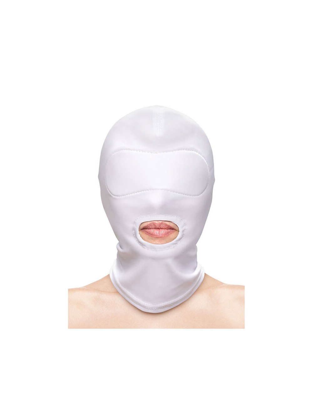 NS NOVELTIES - FETISH & FASHION MOUTH HOOD NYLON WHITE NS NOVELTIES - FETISH & FASHION MOUTH HOOD NYLON WHITE