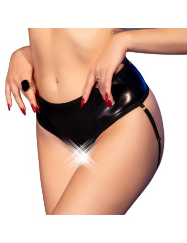 CHILIROSE - CR 4841 CROTCHLESS PANTY BLACK S/M